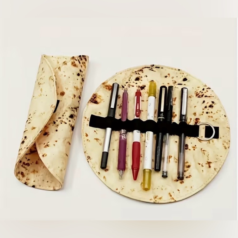 New Tortilla Wrap Pen/Brush Holder